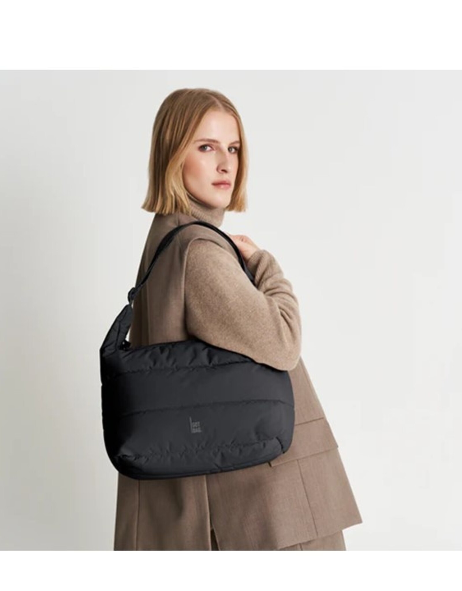 Got Bag Sac carré puffer - Noir
