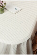 Nappe Rayures bleu - 60 x 90"