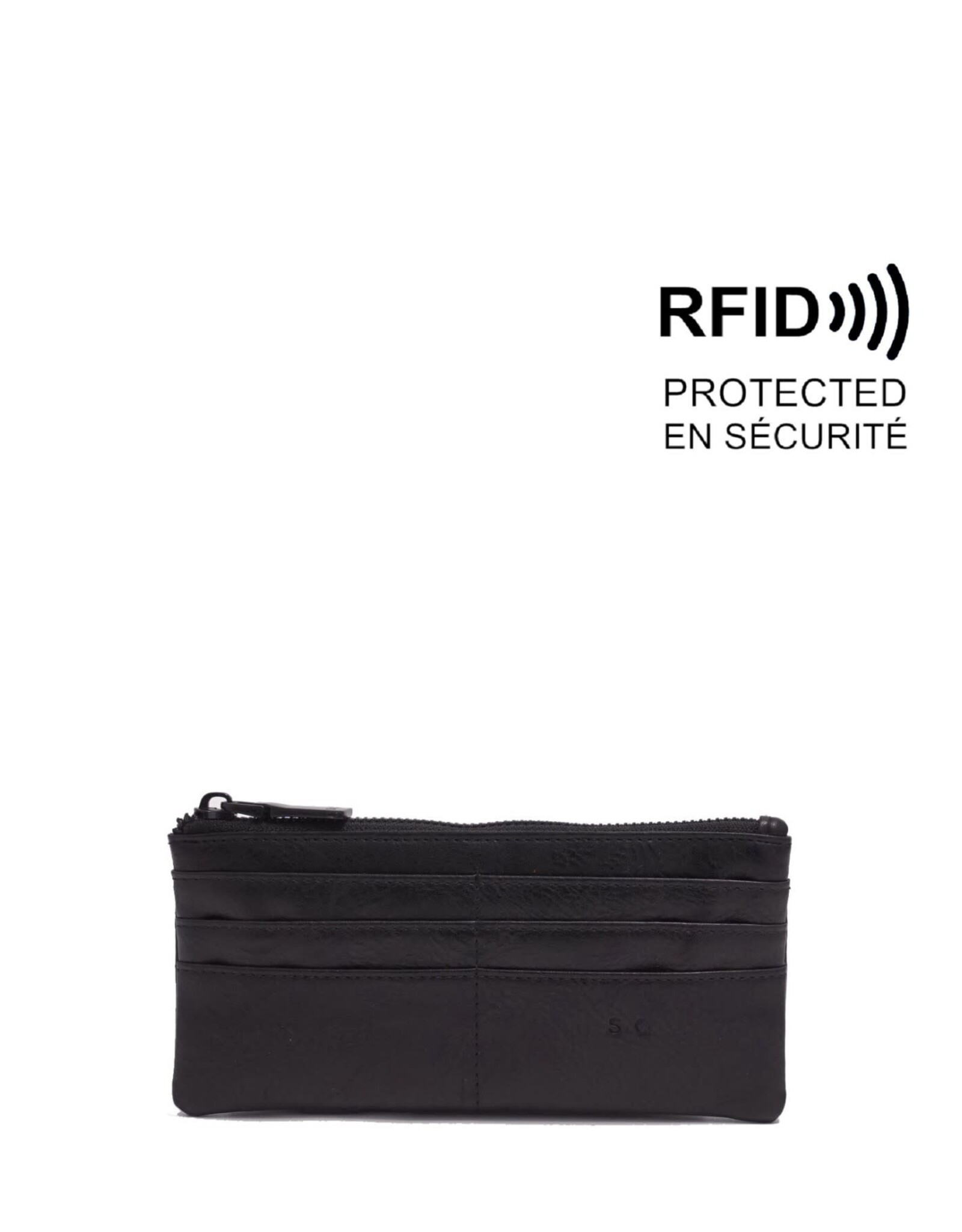 Portefeuille mince  Briella - Noir