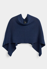 Poncho Capri - Bleu indigo ( marine )