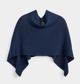 Poncho Capri - Bleu indigo ( marine )