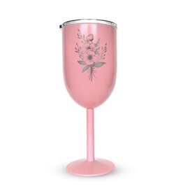 La maison du bar Coupe iso  - Bouquet anémone (Rose)