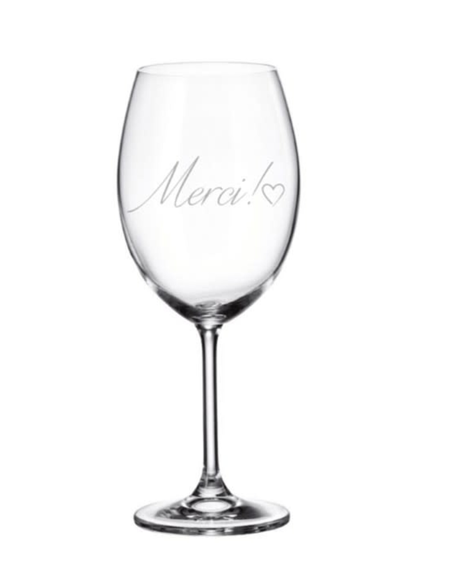 La maison du bar Verre à vin - Merci !