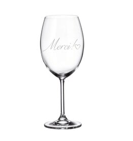 La maison du bar Verre à vin - Merci !