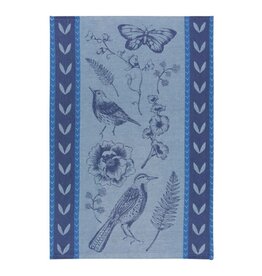 Linge Vaisselle Jacquard - Oiseau Bleu