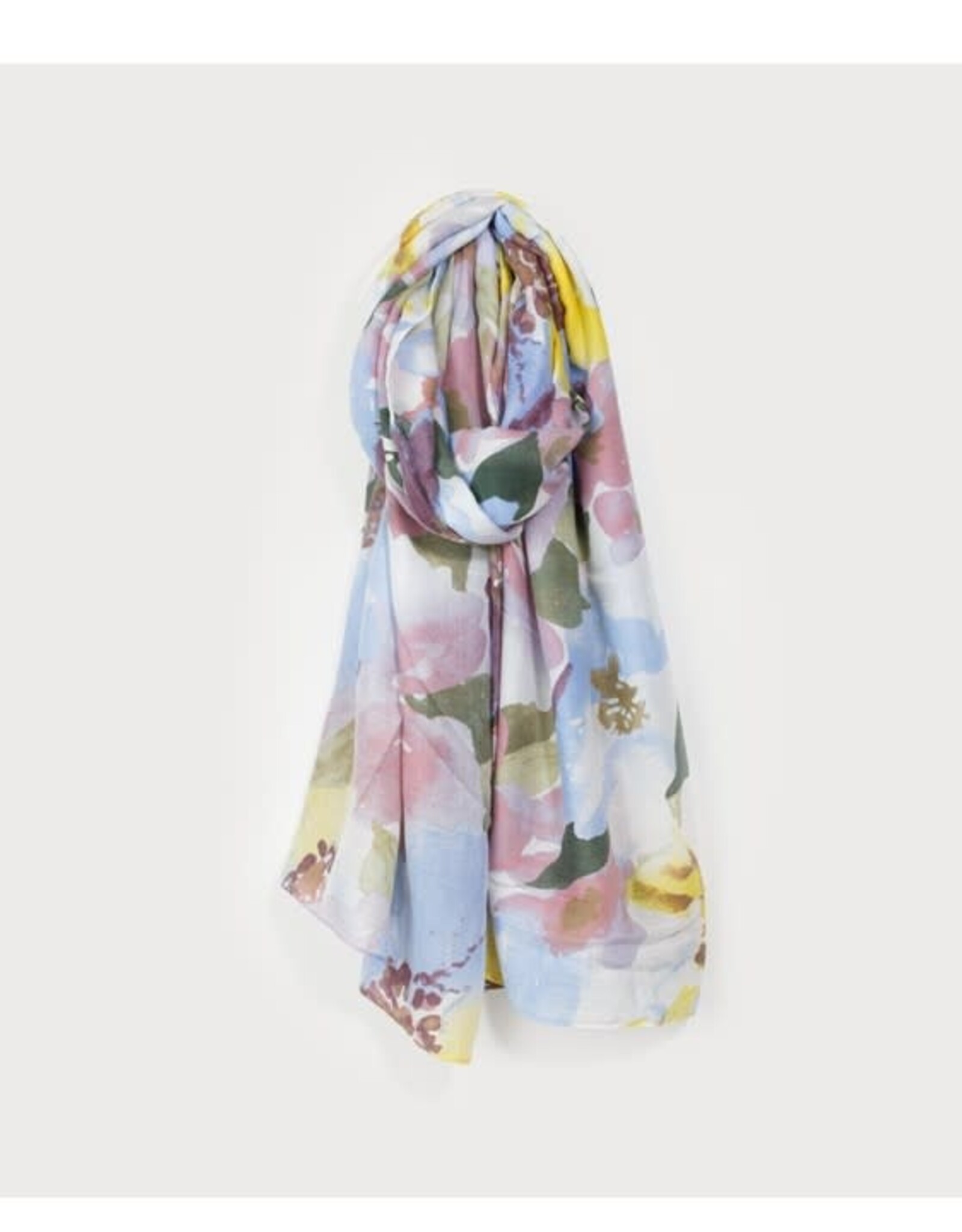 Caracol Foulard #6199 - Fleurs lilas