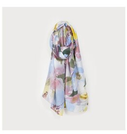 Caracol Foulard #6199 - Fleurs lilas