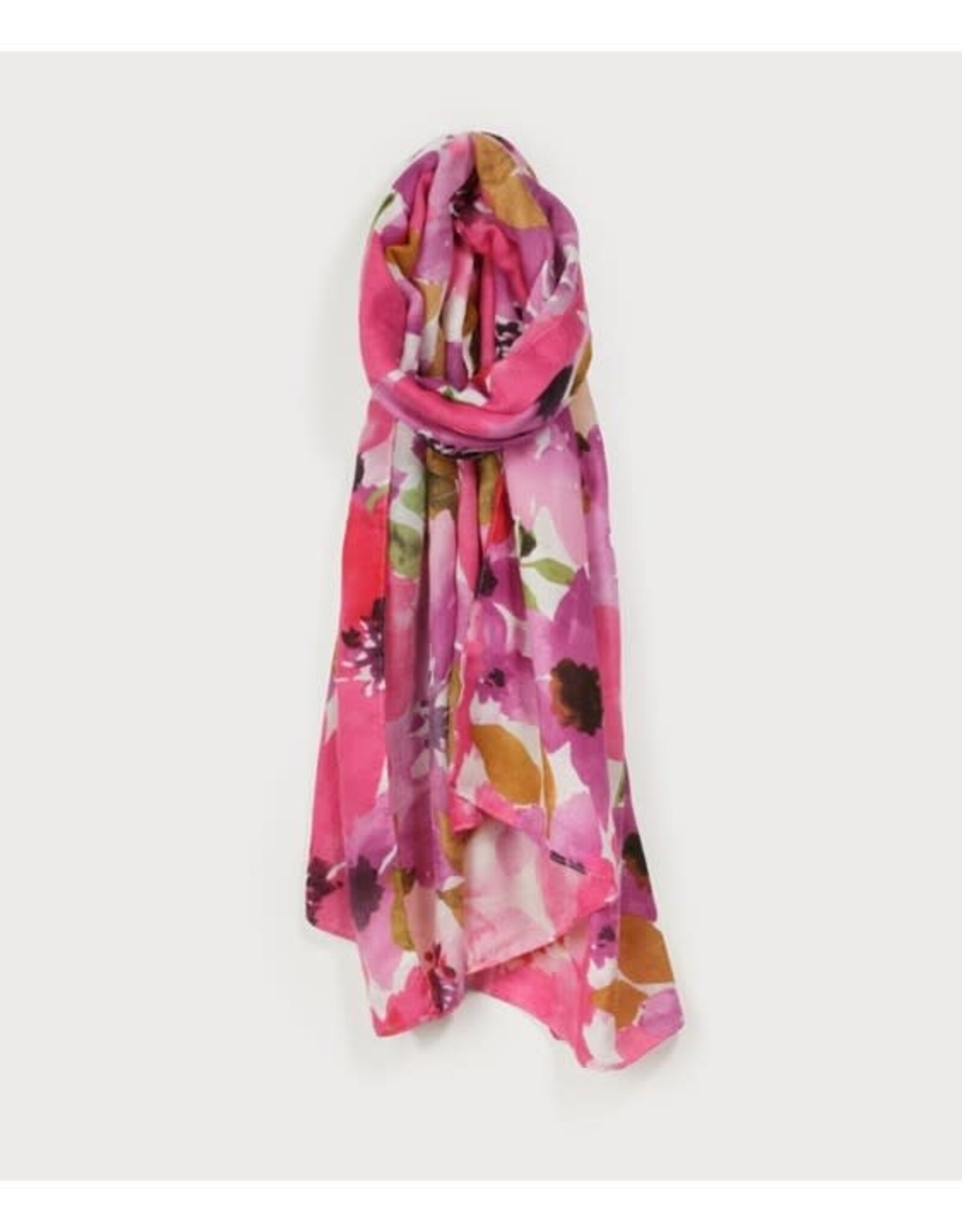 Caracol Foulard 6199 - Fleuri Rose
