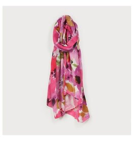 Caracol Foulard 6199 - Fleuri Rose