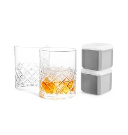 Ens Verre whisky  + Glaçons