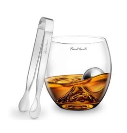 Verre whisky + boule refroidissement