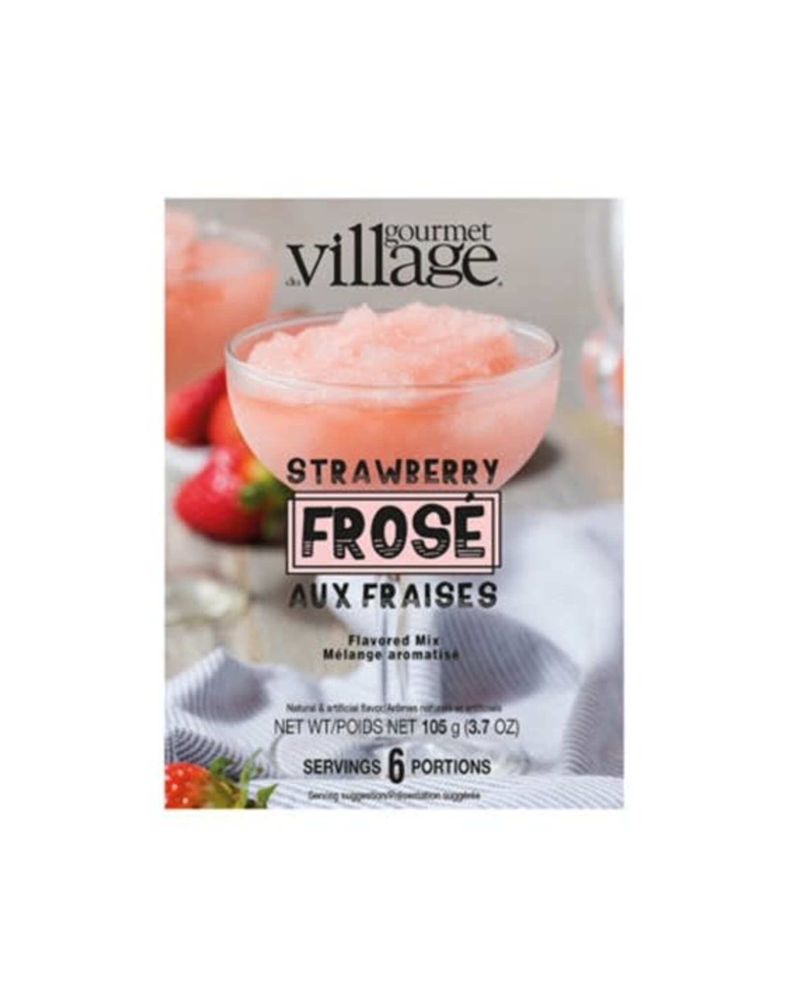 Gourmet du Village Mélange - Frosé aux Fraises