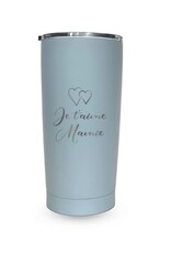 La maison du bar Tumbler iso - Je t'aime Mamie (bleu)