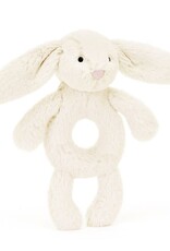 Jellycat Hochet anneau - Lapin crème
