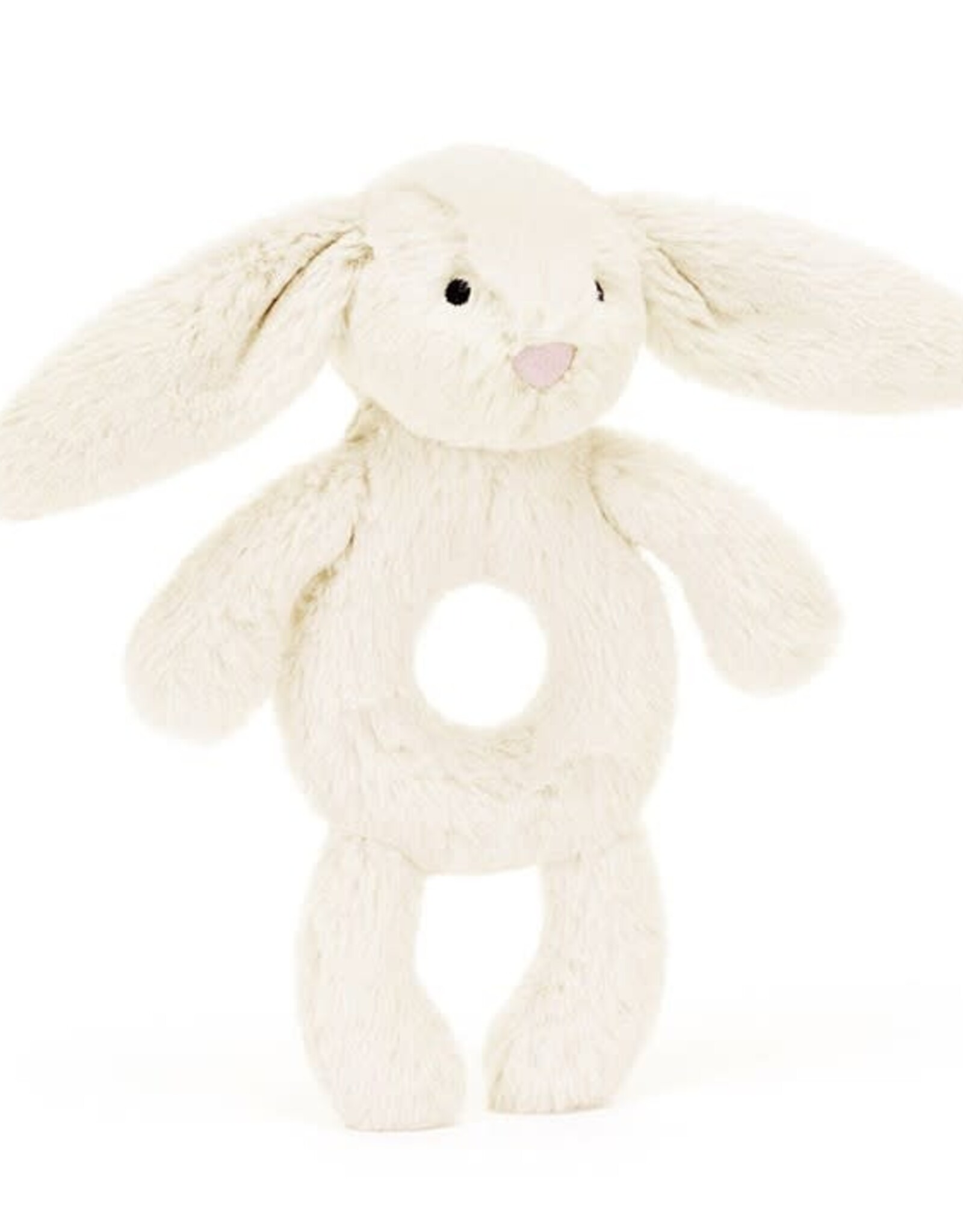 Jellycat Hochet anneau - Lapin crème