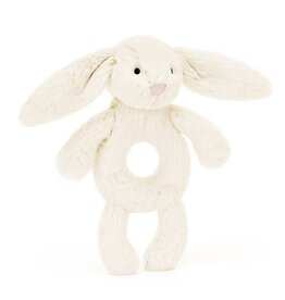 Jellycat Hochet anneau - Lapin crème
