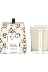 Lucia  par  Pure Living Bougie de soja Lotus bleu & orange