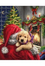 Serv. Table Père Noel + Puppy