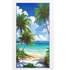 Solem Serviette XL  - Bienvenue au Paradis