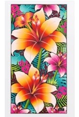 Solem Serviette XL - Fleurs Tahiti
