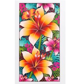 Solem Serviette XL - Fleurs Tahiti