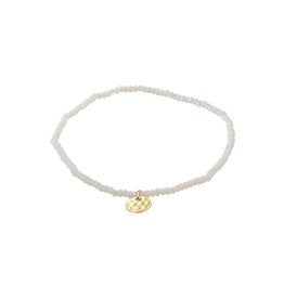 Pilgrim Bracelet élast. - Blanc