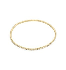 Pilgrim Bracelet Arash  Blanc - Or