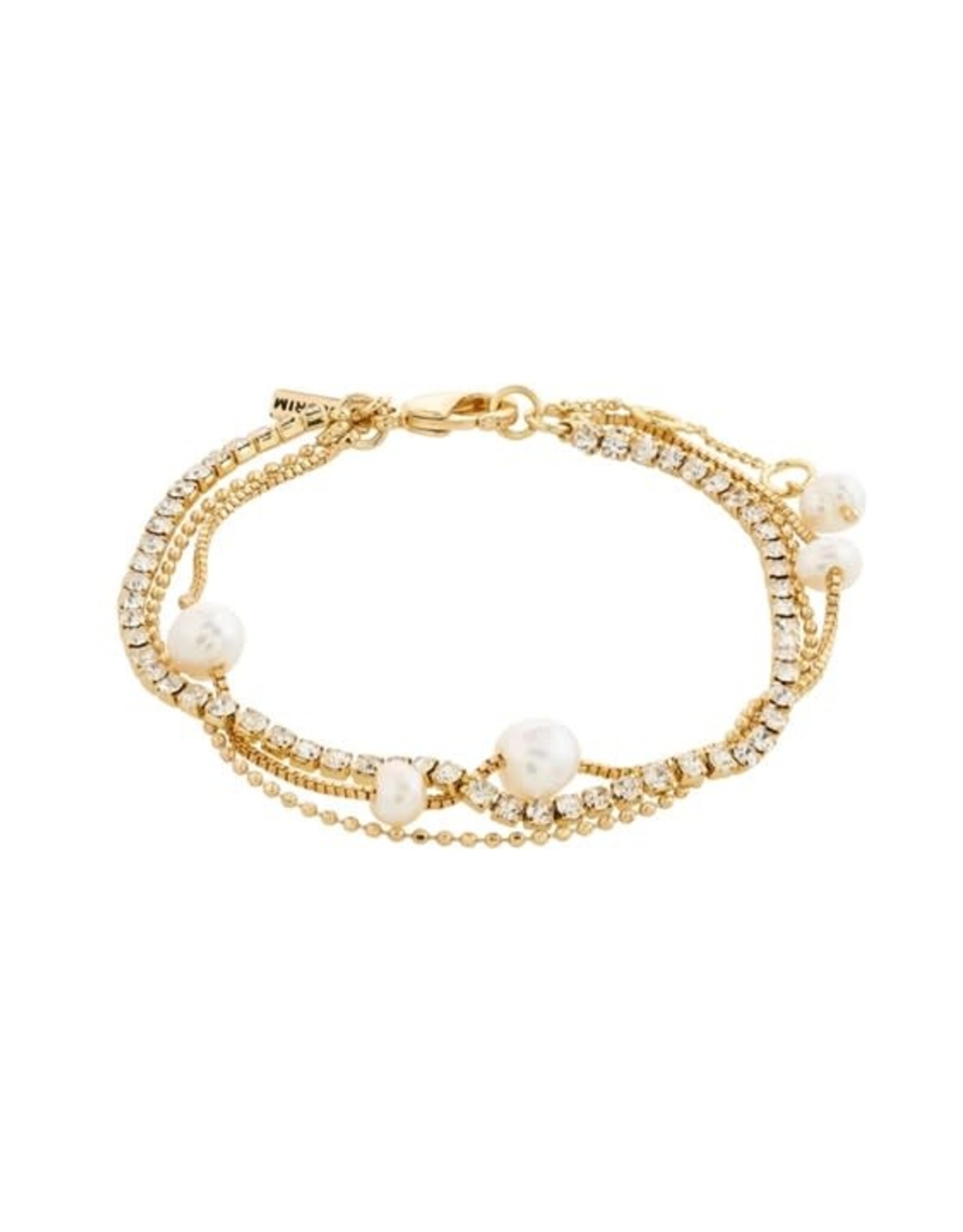 Pilgrim Ens Bracelet Breeze - Or