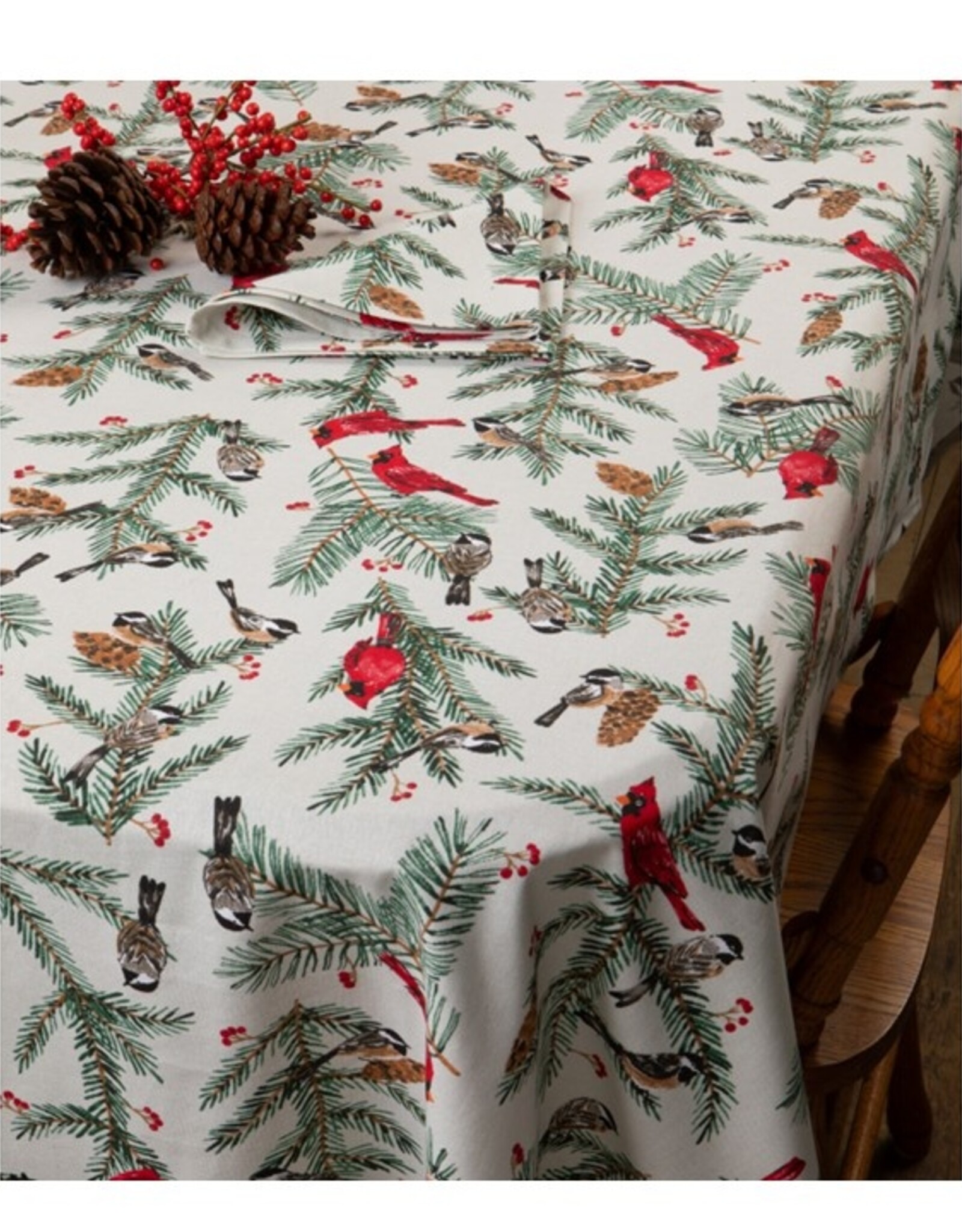 Nappe 60 x 90" - Cardinal hiver