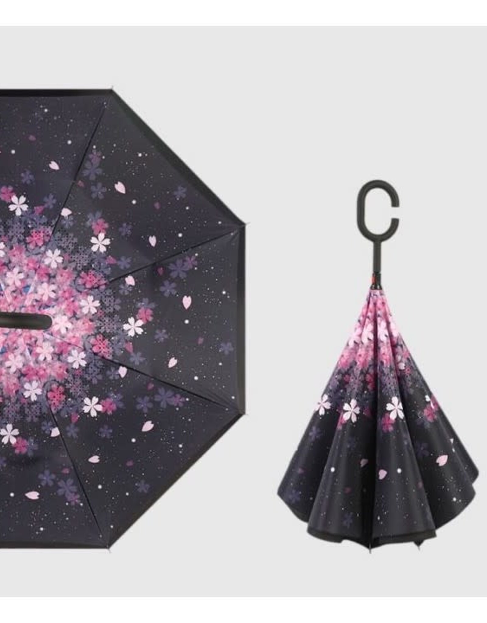 Parapluie - Marguerites  Mauve