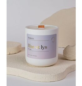 Feu & Co Bougie - Lilas & Lys