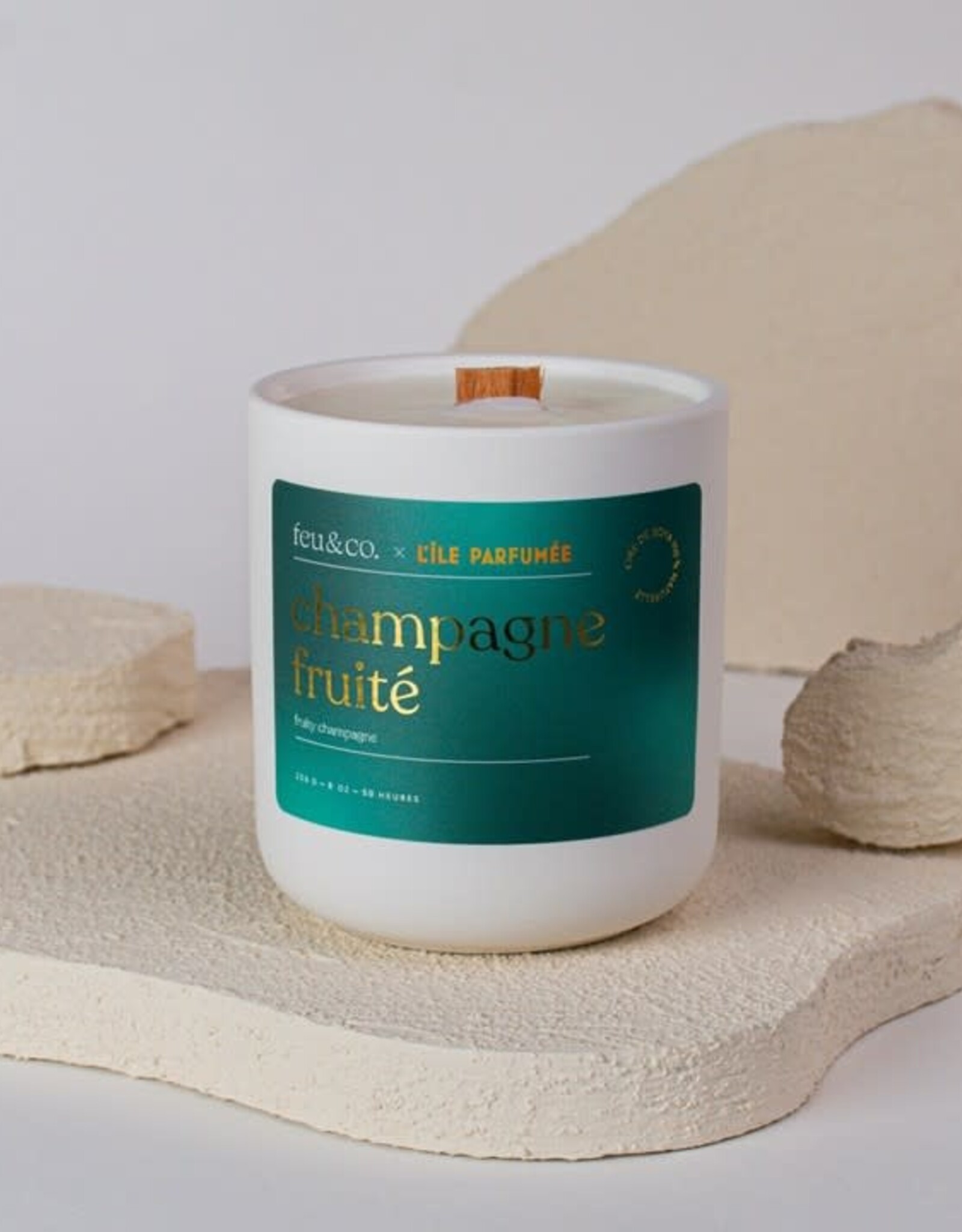 Feu & Co Bougie - Champagne Fruité