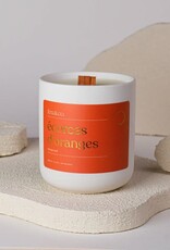 Feu & Co Bougie - Écorces d'oranges