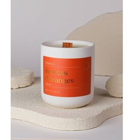 Feu & Co Bougie - Écorces d'oranges
