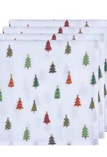 Ens. Serviette de table  - Sapins