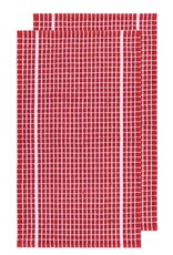 Linge  à main  - Rouge