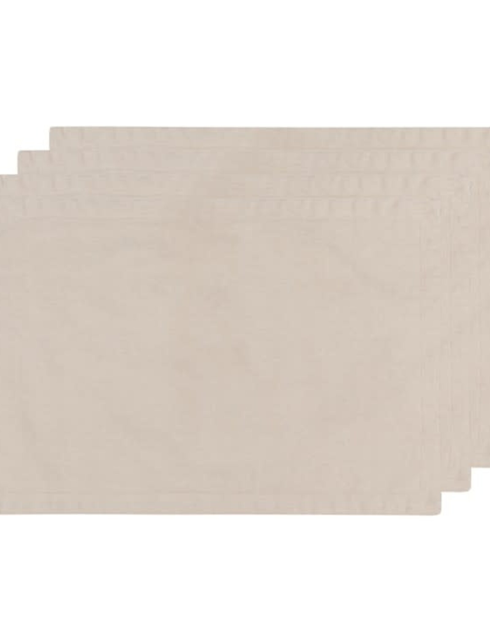 Ens.  4 napperons - Gris Dove