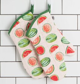 Ens mitaine à four - Melon d'eau