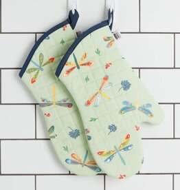 Ens mitaine à four - Libellule