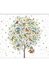 Napperon -  Arbre + Oiseaux
