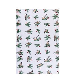 Linges à vaisselle mésange + branches