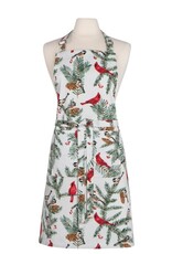 Tablier - Oiseaux d'hiver & Branches