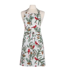 Tablier - Oiseaux d'hiver & Branches