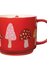 Tasse  - Champignons (Rouge)