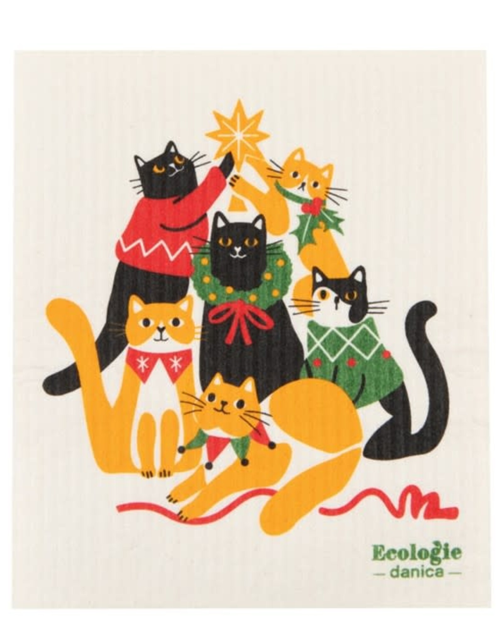 Lingette - chat de Noël
