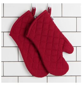 Ens mitaine à four - Rouge