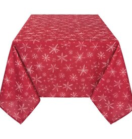 Nappe 60 x 90'' - Flocons Rouge