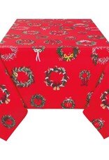 Nappe  60 x 90'' - Couronne Rouge