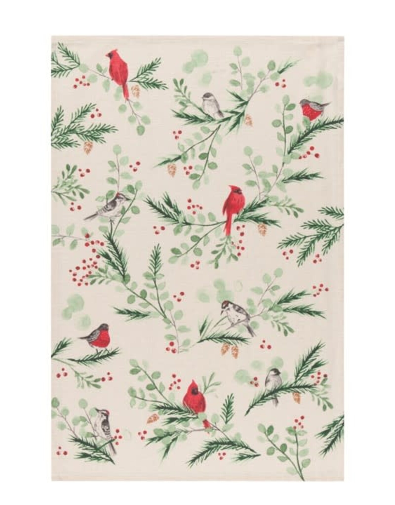 Linge Vaisselle  - Oiseaux de la Forêt