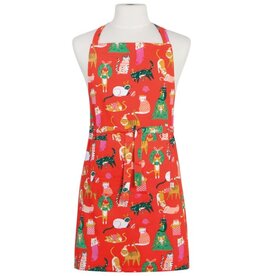 Tablier - Chats Noël Let me meow